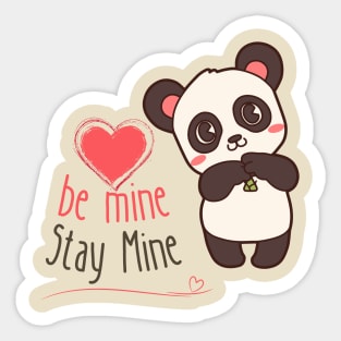 Be Mine Sticker